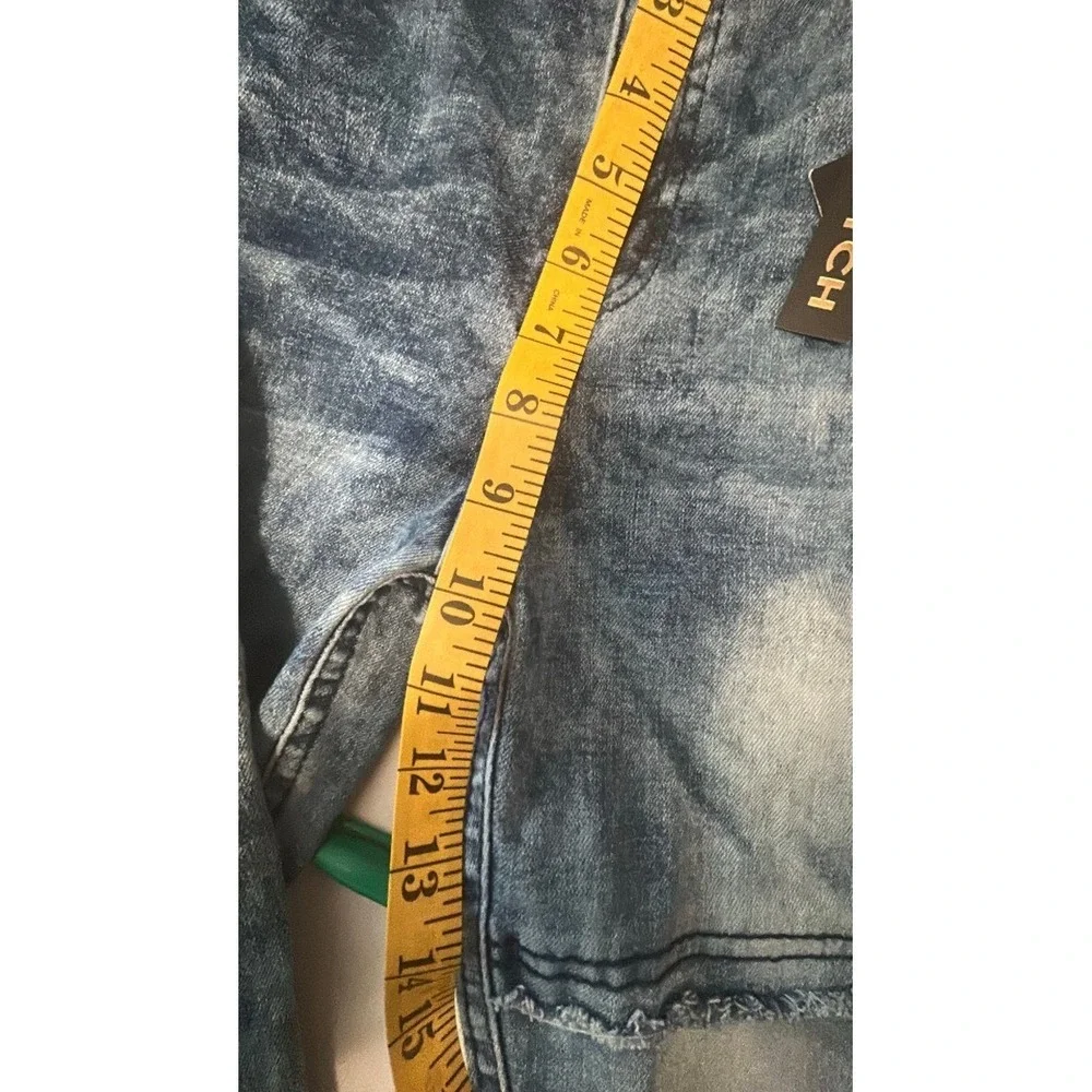 GS-115 Boys Distressed Moto Stretch Jeans